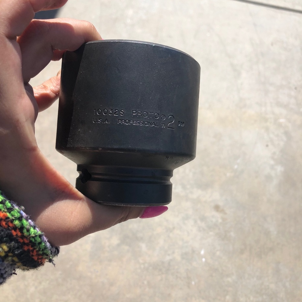 proto 1in drive 2in 8 point standard impact socket